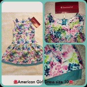 🌺NWT! American Girl multi color dress